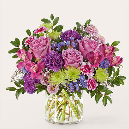 Glass Half Full Bouquet – HALL'S GIFT AND TREASURES FLORAL DESIGN, Vicksburg MS
