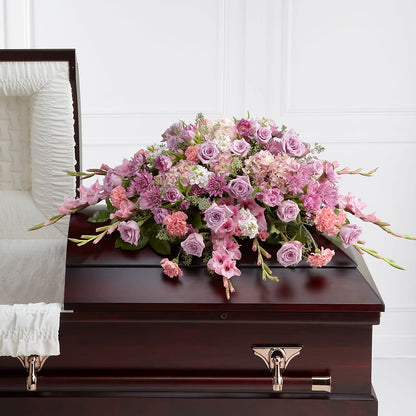 Immorata Casket Spray – HALL'S GIFT AND TREASURES FLORAL DESIGN, Vicksburg MS