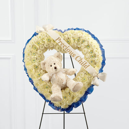 Precious Child Standing Heart – HALL'S GIFT AND TREASURES FLORAL DESIGN, Vicksburg MS