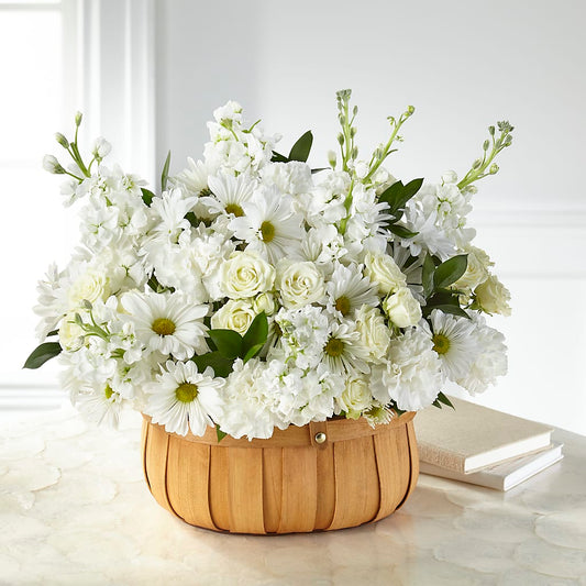 Graceful Garden Basket – HALL'S GIFT AND TREASURES FLORAL DESIGN, Vicksburg MS