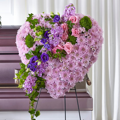Treasured Love Standing Heart – HALL'S GIFT AND TREASURES FLORAL DESIGN, Vicksburg MS