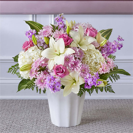 Heaven Sent Floor Basket – HALL'S GIFT AND TREASURES FLORAL DESIGN, Vicksburg MS