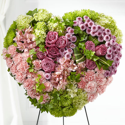 Heartwarming Standing Heart – HALL'S GIFT AND TREASURES FLORAL DESIGN, Vicksburg MS