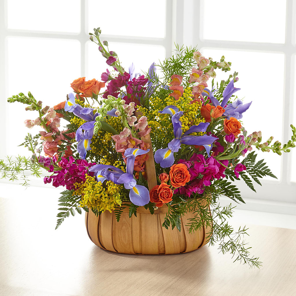 Garden of Life Basket – HALL'S GIFT AND TREASURES FLORAL DESIGN, Vicksburg MS