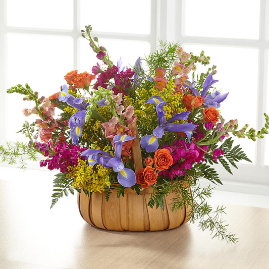 Garden of Life Basket – HALL'S GIFT AND TREASURES FLORAL DESIGN, Vicksburg MS