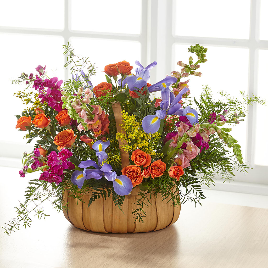 Garden of Life Basket – HALL'S GIFT AND TREASURES FLORAL DESIGN, Vicksburg MS