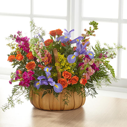 Garden of Life Basket – HALL'S GIFT AND TREASURES FLORAL DESIGN, Vicksburg MS