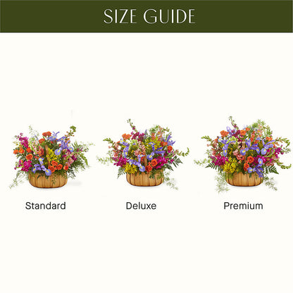 Garden of Life Basket – HALL'S GIFT AND TREASURES FLORAL DESIGN, Vicksburg MS