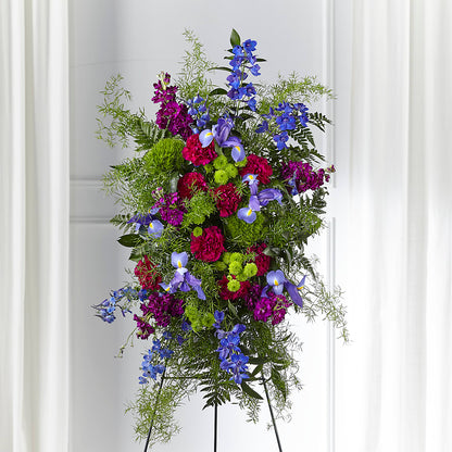 Heavenly Skies Standing Spray – HALL'S GIFT AND TREASURES FLORAL DESIGN, Vicksburg MS