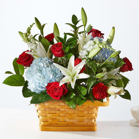 Greater Glory Basket – HALL'S GIFT AND TREASURES FLORAL DESIGN, Vicksburg MS
