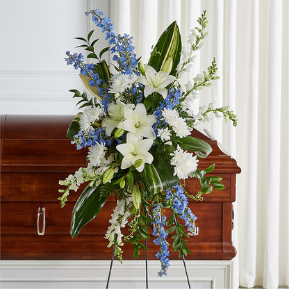 Eternal Impressions Standing Spray – HALL'S GIFT AND TREASURES FLORAL DESIGN, Vicksburg MS