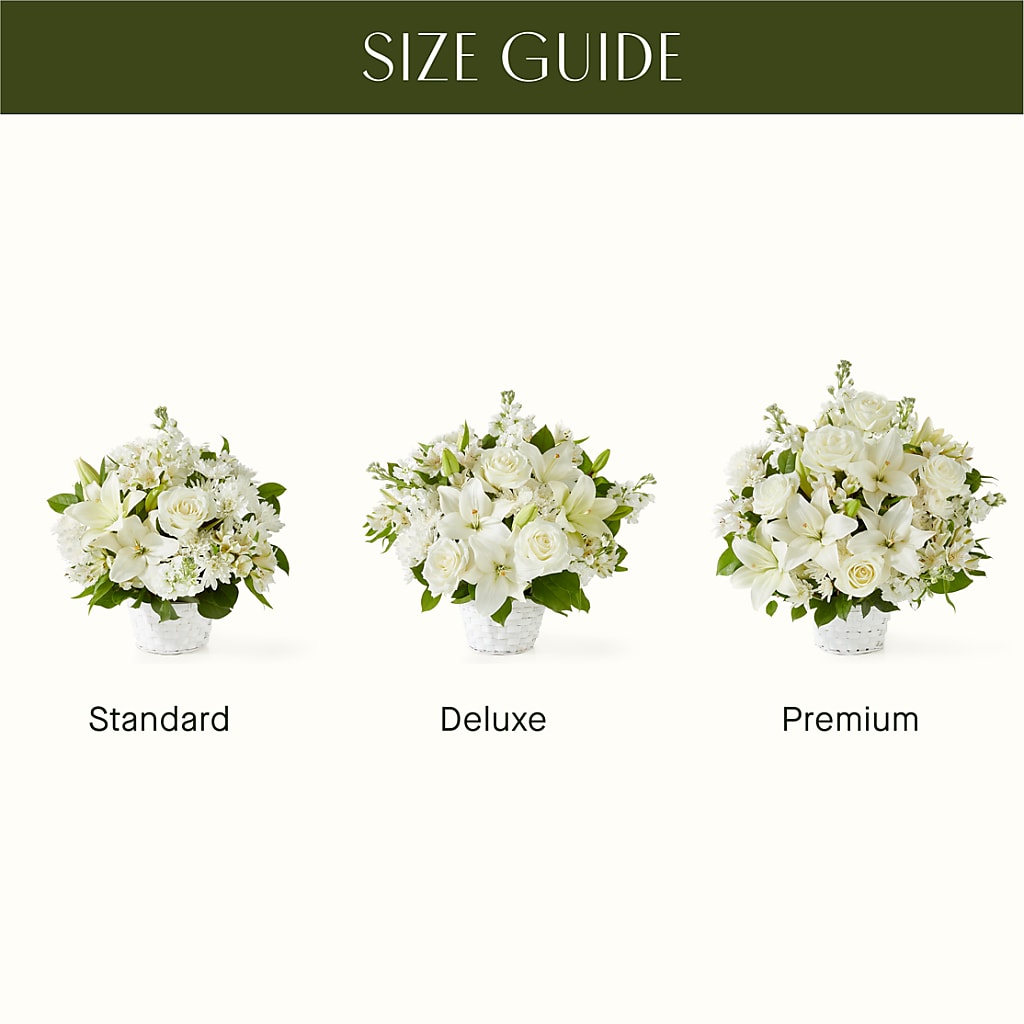 Peaceful Reflections Arrangement – HALL'S GIFT AND TREASURES FLORAL DESIGN, Vicksburg MS