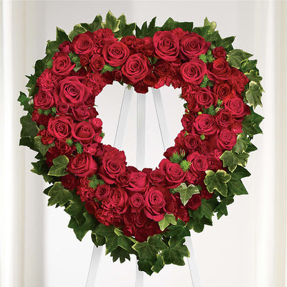 Wholehearted Standing Spray – HALL'S GIFT AND TREASURES FLORAL DESIGN, Vicksburg MS