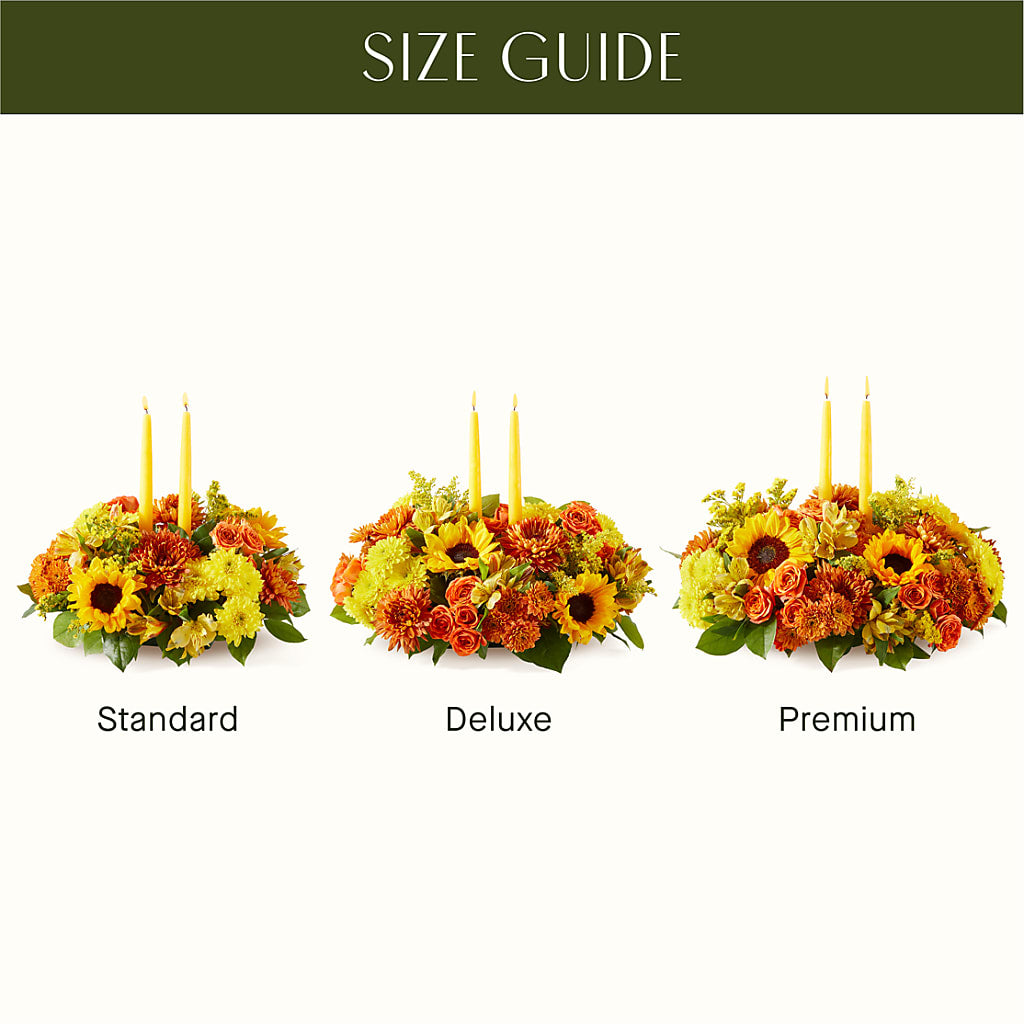 Autumn Harmony Centerpiece – HALL'S GIFT AND TREASURES FLORAL DESIGN, Vicksburg MS