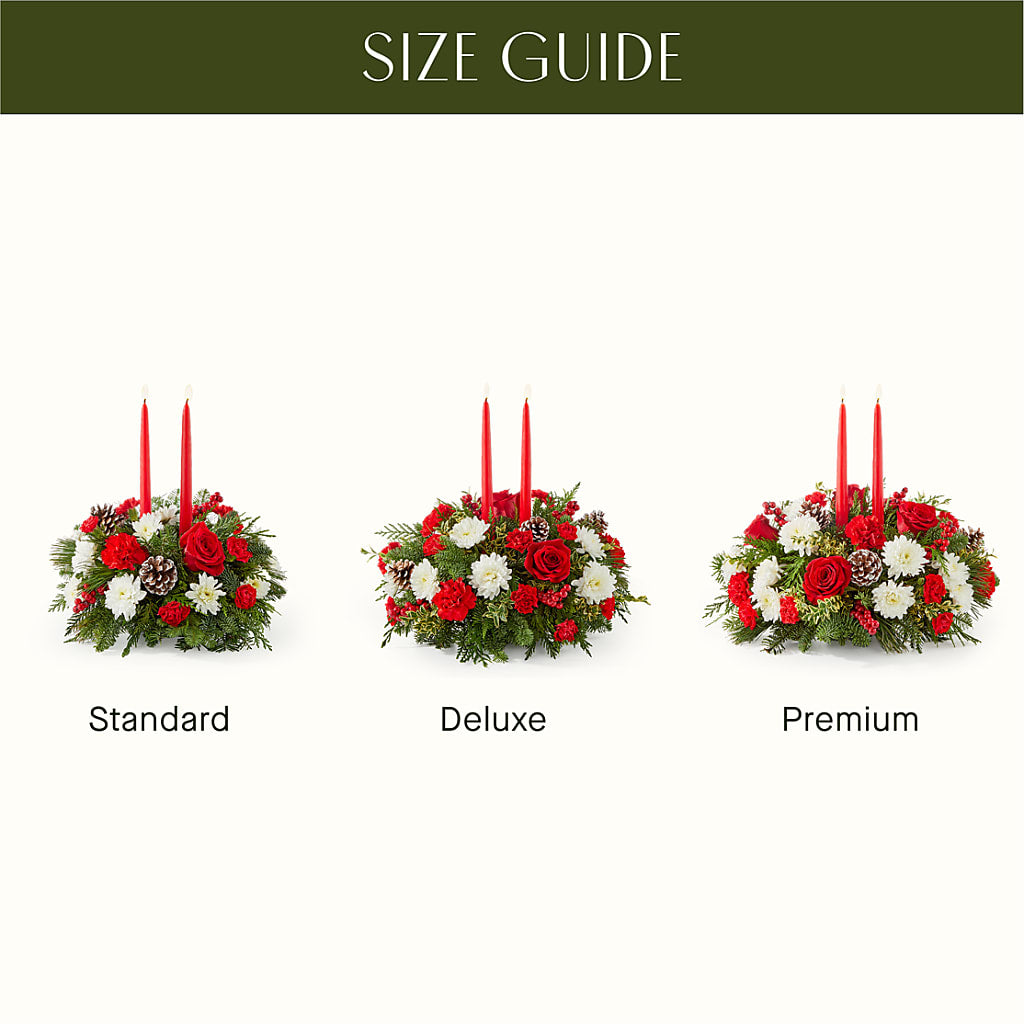 Holiday Soiree Centerpiece – HALL'S GIFT AND TREASURES FLORAL DESIGN, Vicksburg MS