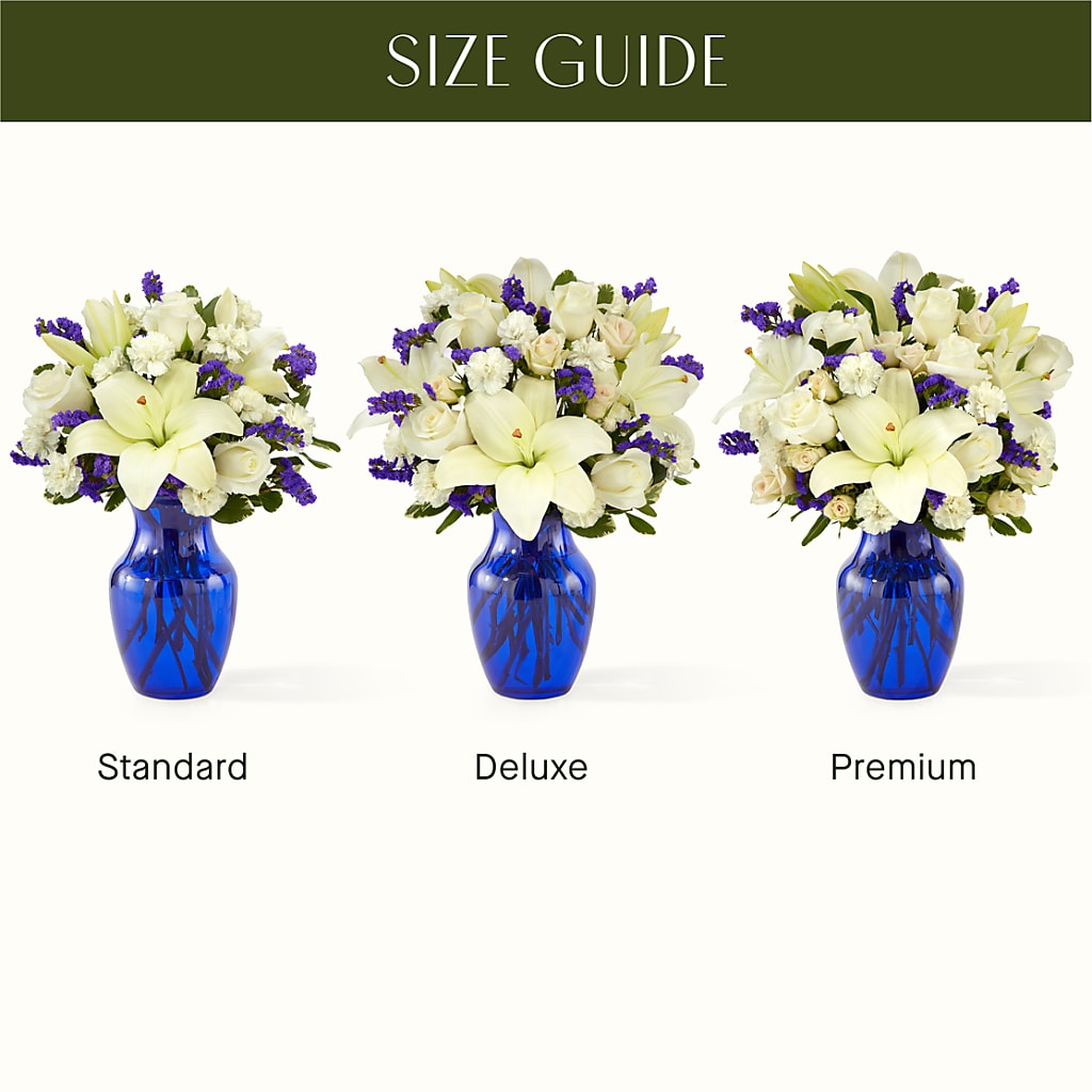 Sapphire Rush Bouquet – HALL'S GIFT AND TREASURES FLORAL DESIGN, Vicksburg MS