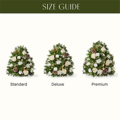 Snowed In Tree – HALL'S GIFT AND TREASURES FLORAL DESIGN, Vicksburg MS