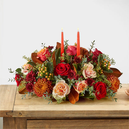 Gather Near Centerpiece – HALL'S GIFT AND TREASURES FLORAL DESIGN, Vicksburg MS
