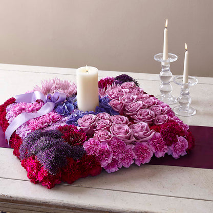 Promise of Love Unity Arrangement – HALL'S GIFT AND TREASURES FLORAL DESIGN, Vicksburg MS