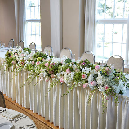 State of Joy Head Table Arrangement – HALL'S GIFT AND TREASURES FLORAL DESIGN, Vicksburg MS