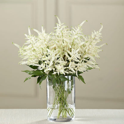White Astilbe Bouquet – HALL'S GIFT AND TREASURES FLORAL DESIGN, Vicksburg MS